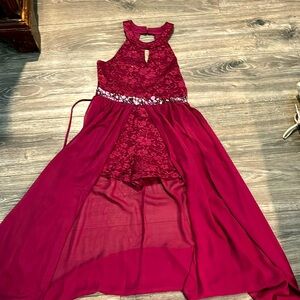 Speechless Sleeveless Walkthrough Maxi Dress